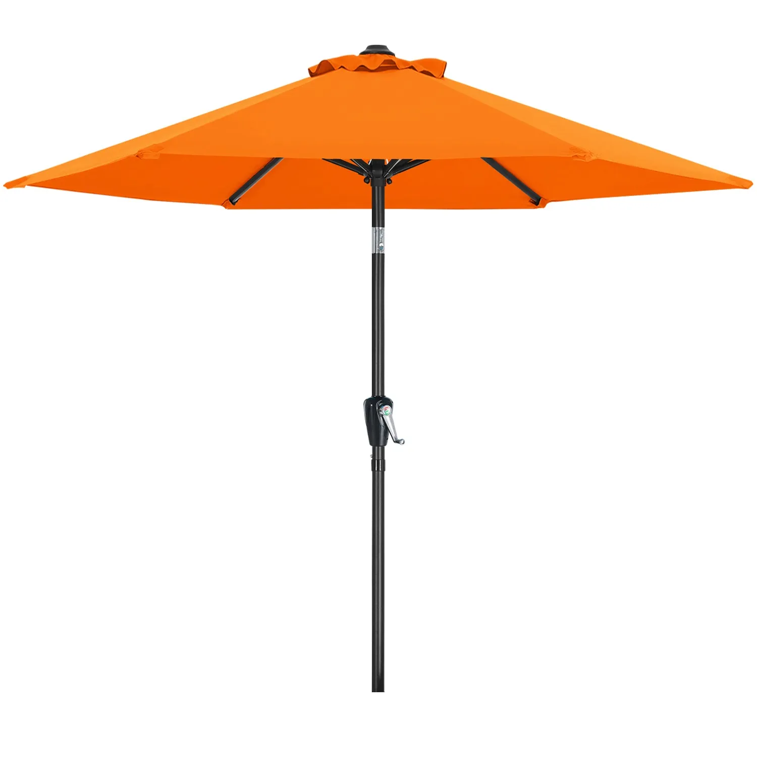 MASTERCANOPY 7.5FT Patio Umbrella for Outdoor Market Table 6 Ribs