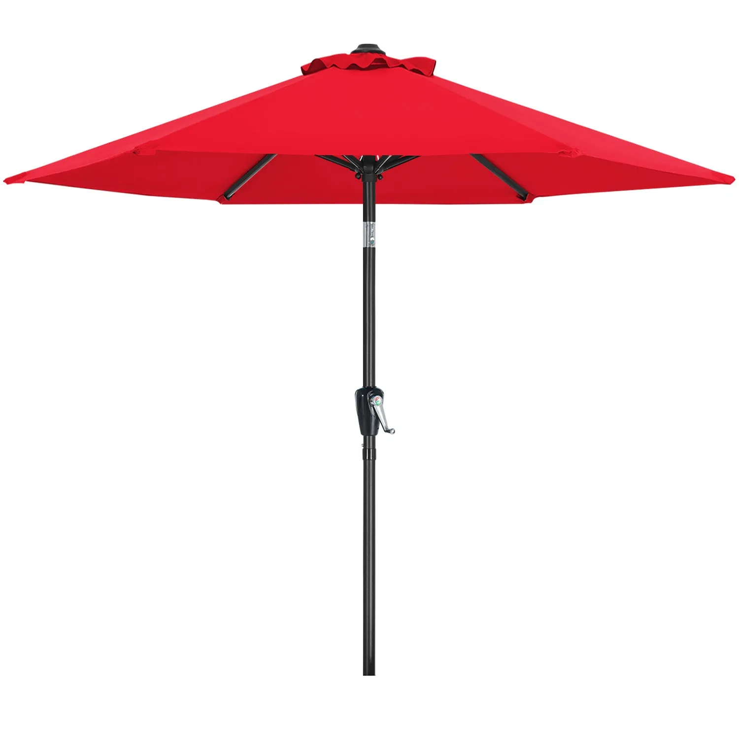 MASTERCANOPY 7.5FT Patio Umbrella for Outdoor Market Table 6 Ribs