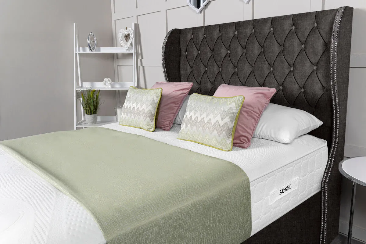 Monaco Wingback Divan Bed