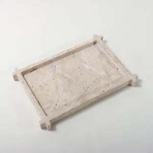 Neutral Hue Marble Tray