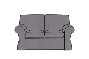 Newport | 2 Seater Extra Loose Cover | Miami Charcoal