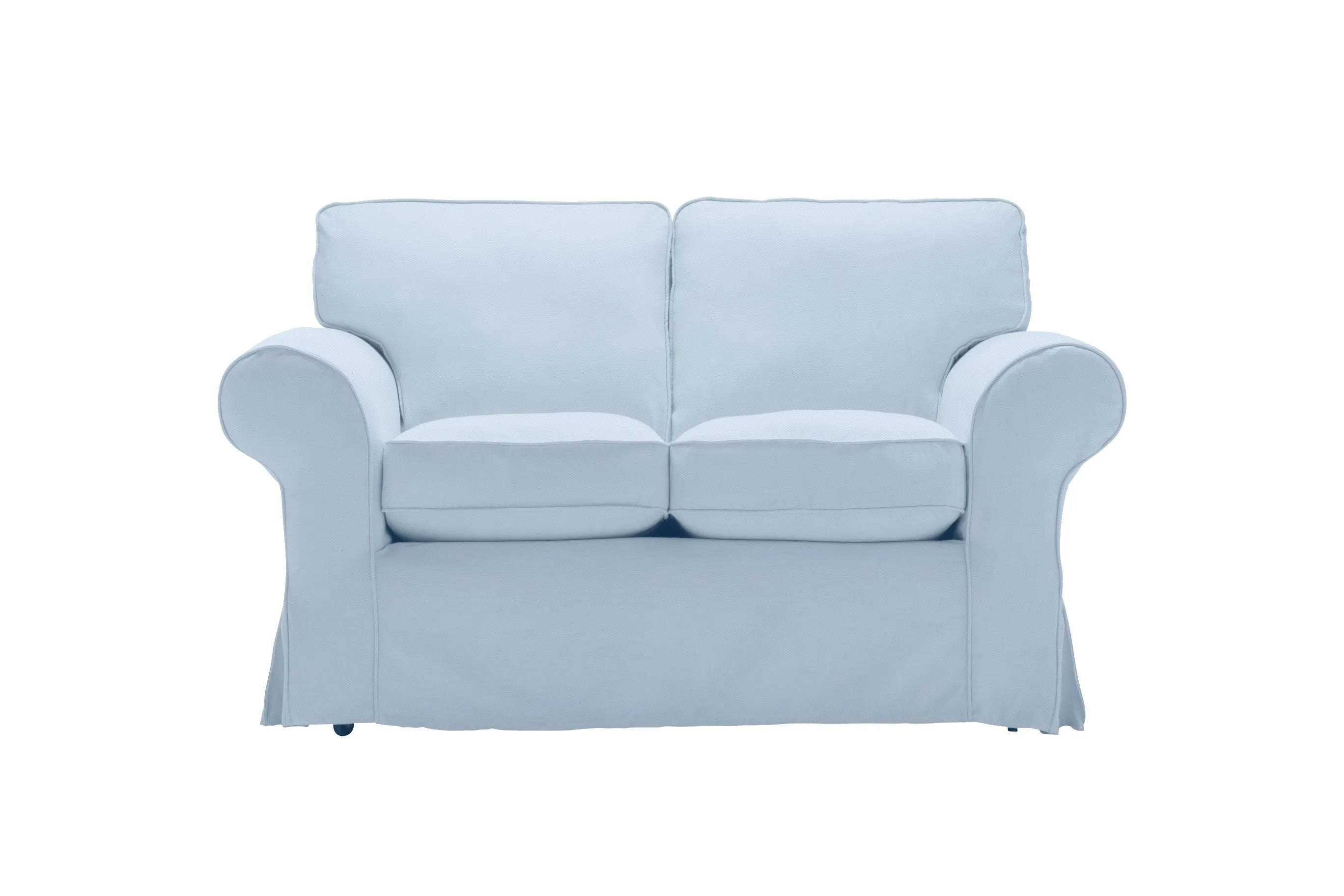 Newport | 2 Seater Extra Loose Cover | Miami Sky Blue