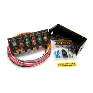 Painless Performance 6 Switch Panel w/ Harness