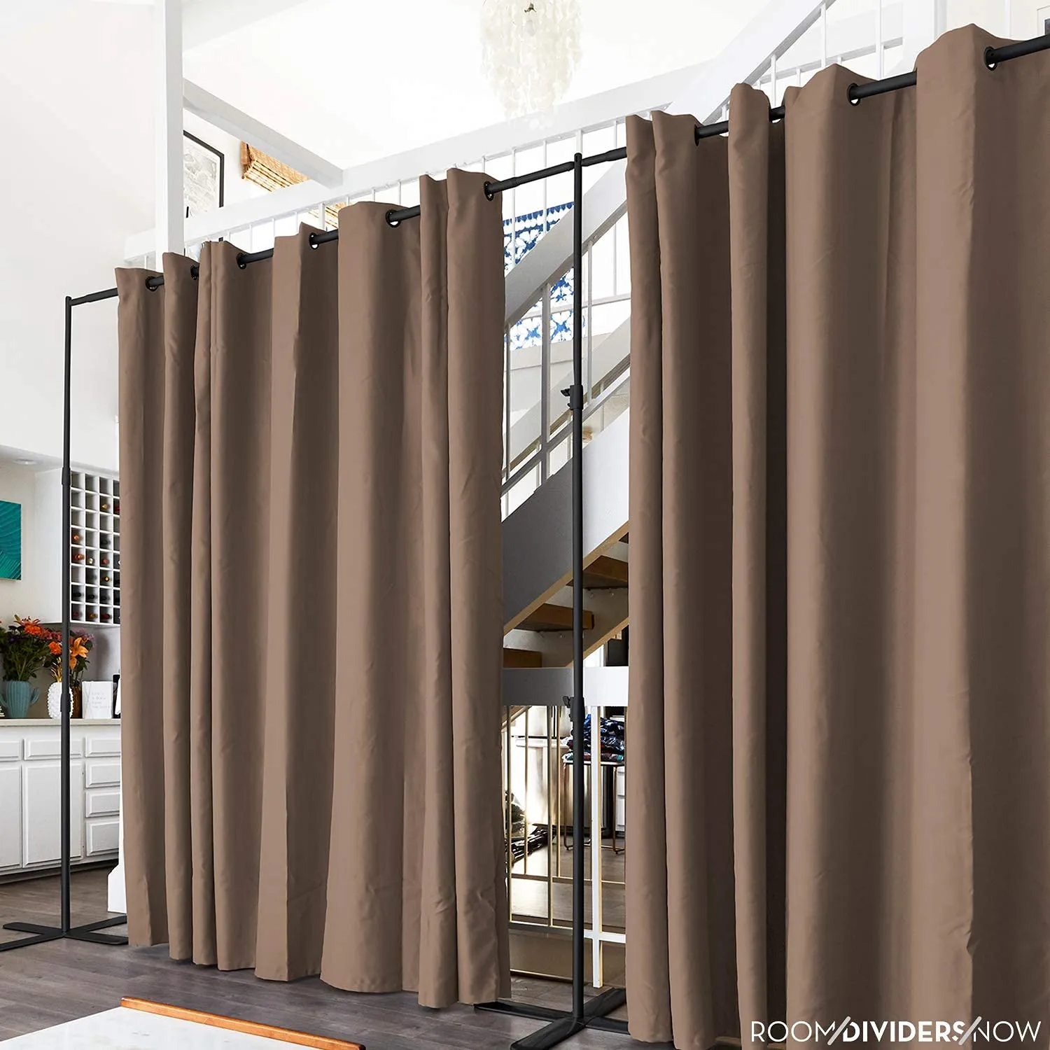 Room Divider Curtain, 7ft Tall X 4ft Wide