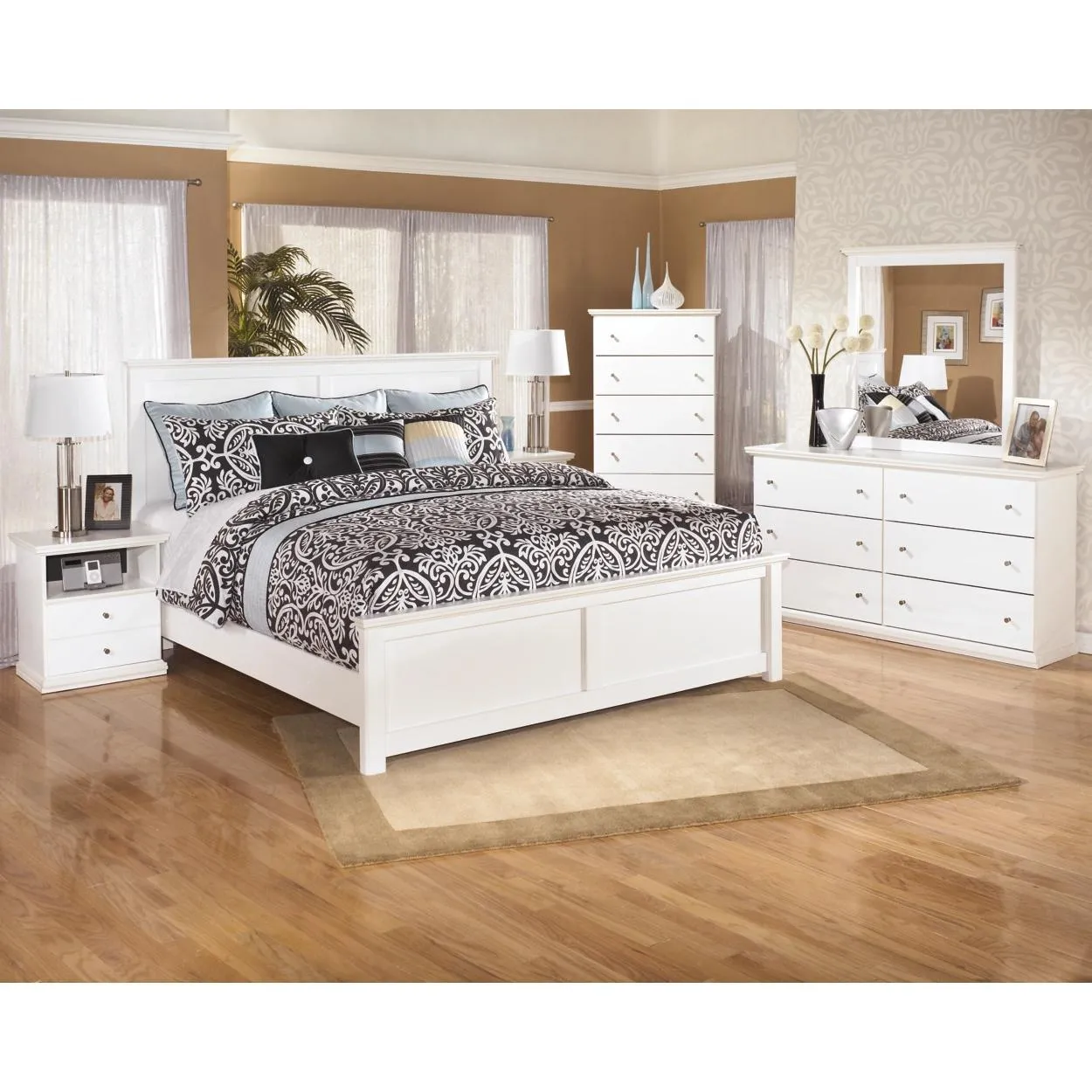 Signature Design by Ashley Bostwick Shoals B139B14 8 pc Queen Bedroom Set