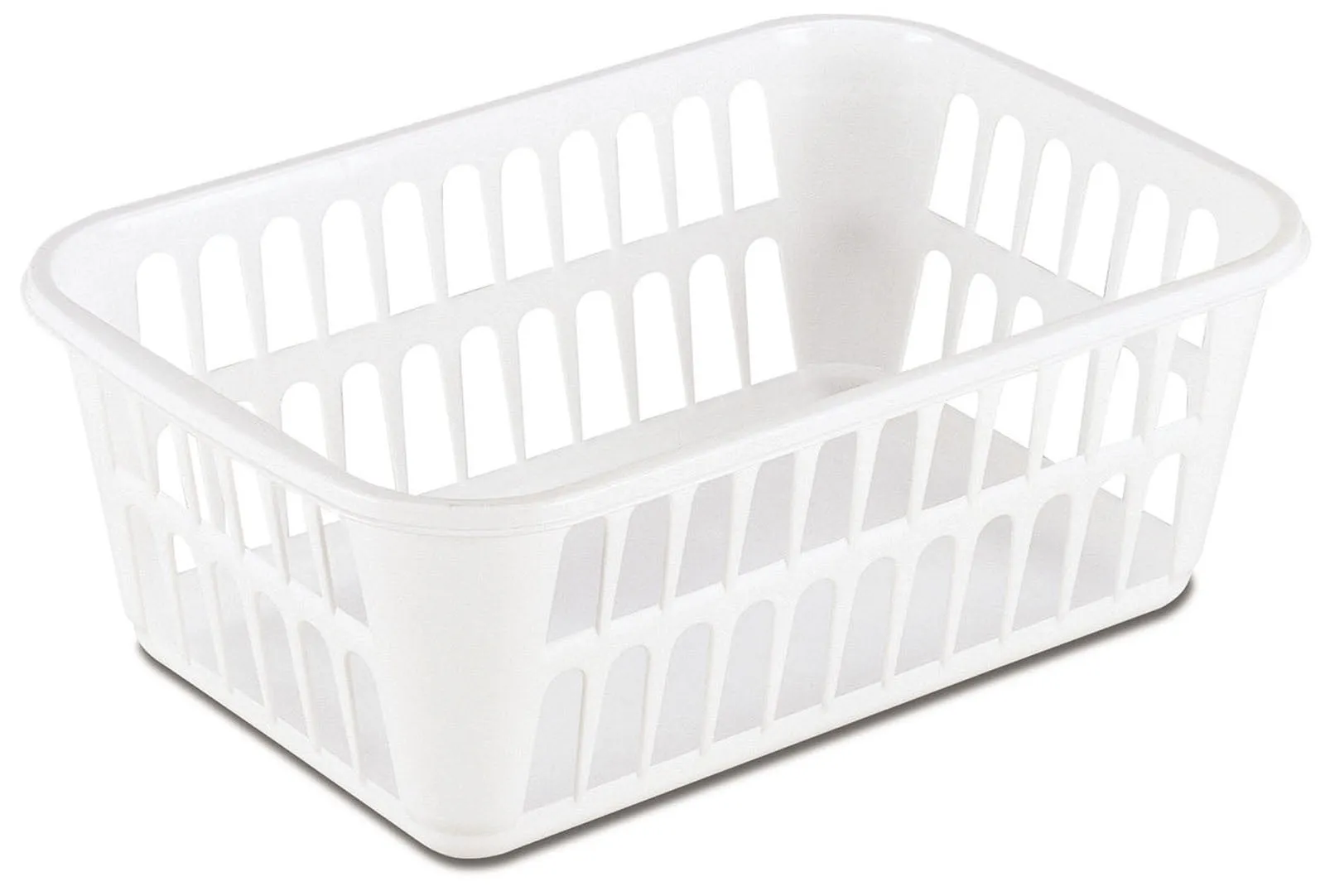 Sterilite Storage Basket Medium White