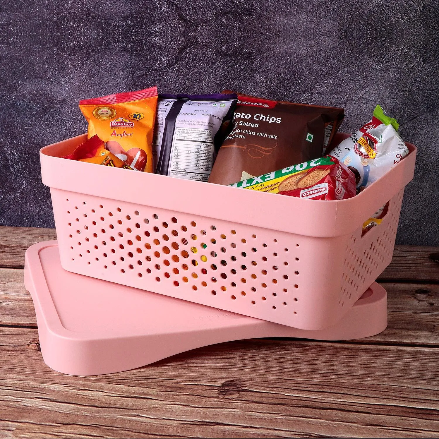 Storage Box with Lid (33x19x15 CM)