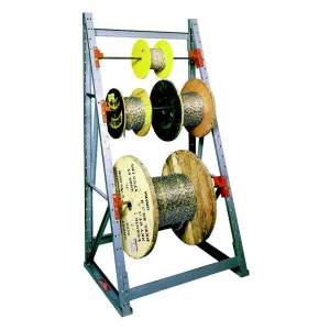 Versatile Reel Storage Rack - 20,000 lb Capacity, Adjustable