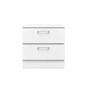 White Lacquer Nightstands