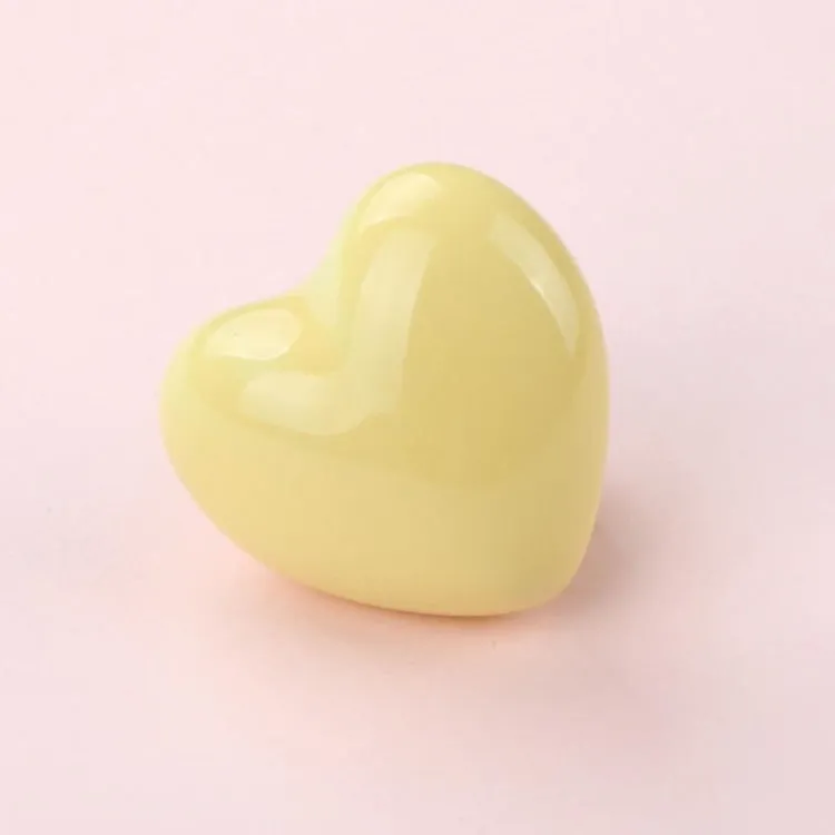 Yellow Heart Knob